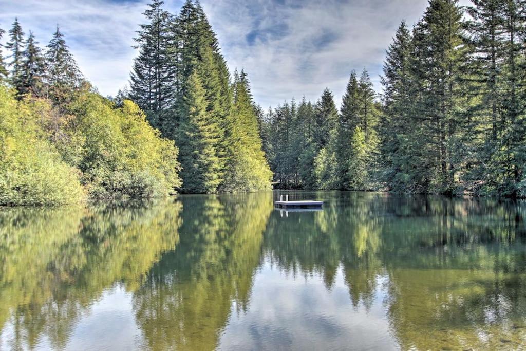 New Modern Cabin! 5Mi To Mt Rainier National Park! Hot Tub & Wifi Ashford Dış mekan fotoğraf